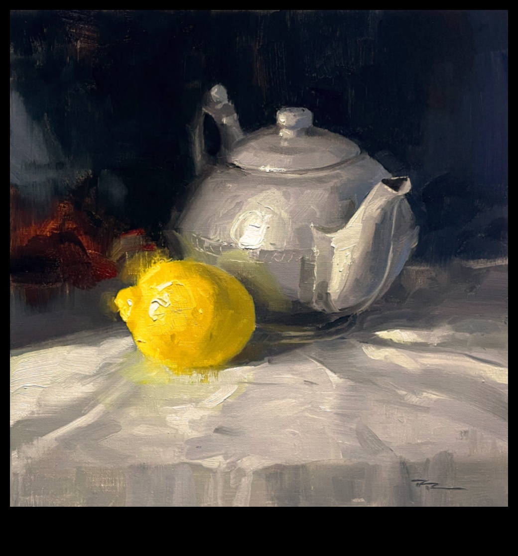 Mierīguma zīmēšana: Klusās dabas māksla