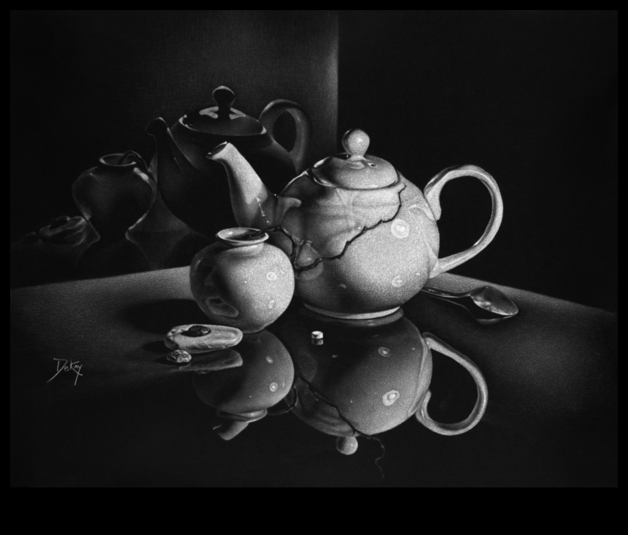 Mierīguma zīmēšana: Klusās dabas māksla