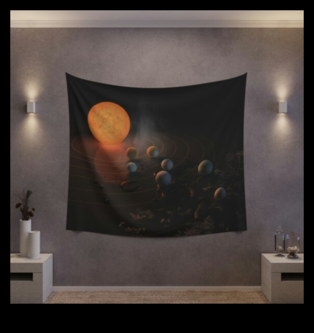 Debesu gobelēns: mūsu Saules sistēmas bagātnieku aušana