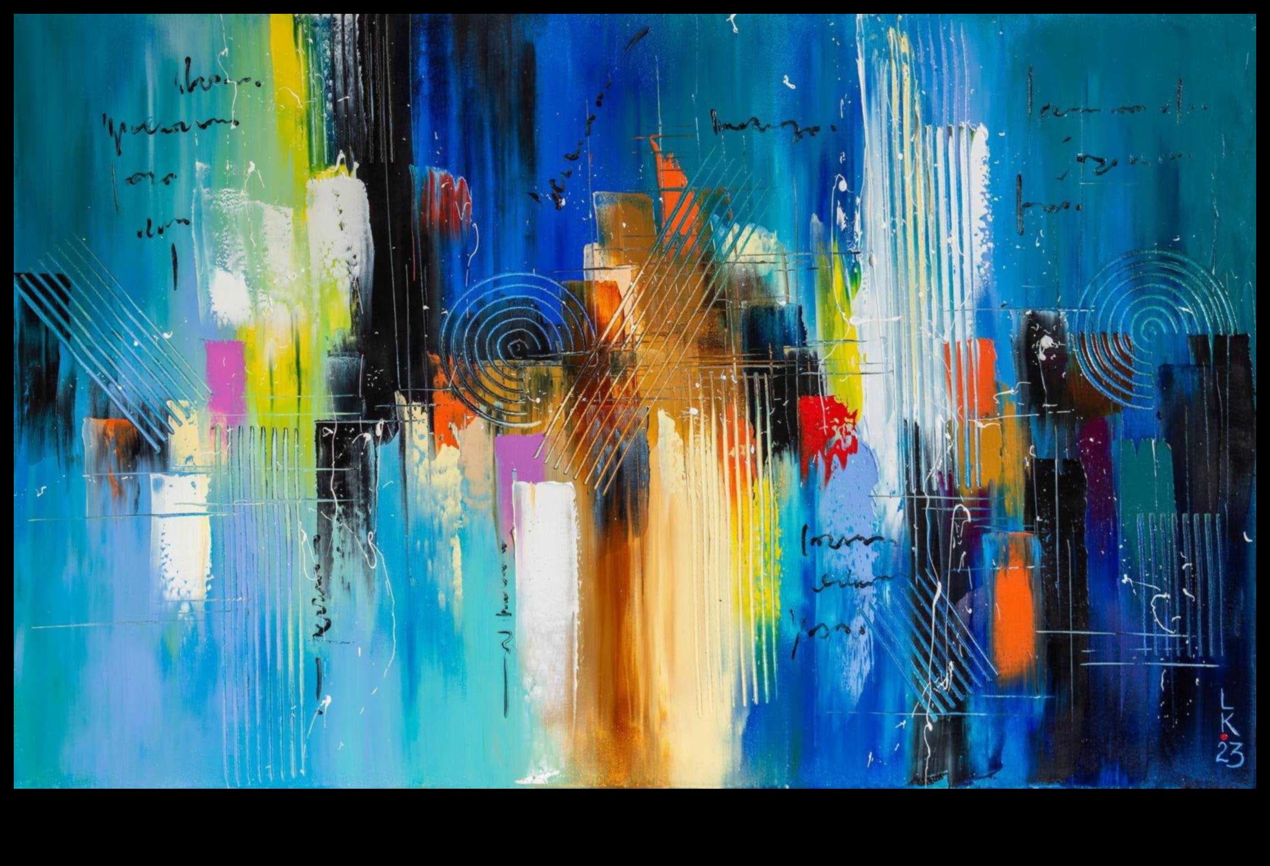 Dinamiskās abstrakcijas: Crafting Movement nereprezentatīvā mākslā