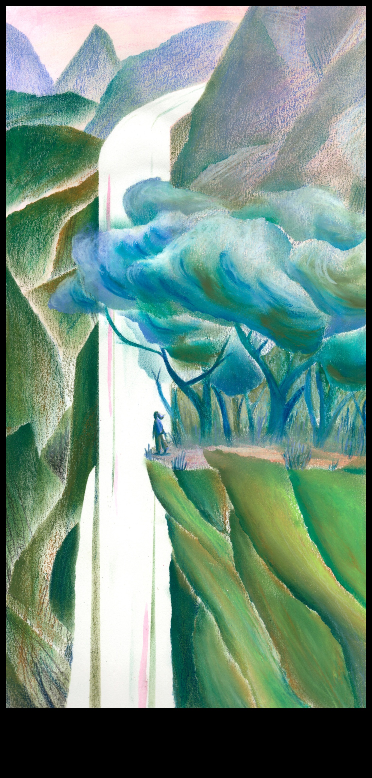 Iedomātas ainavas: sirreāla skaistuma tveršana lapā