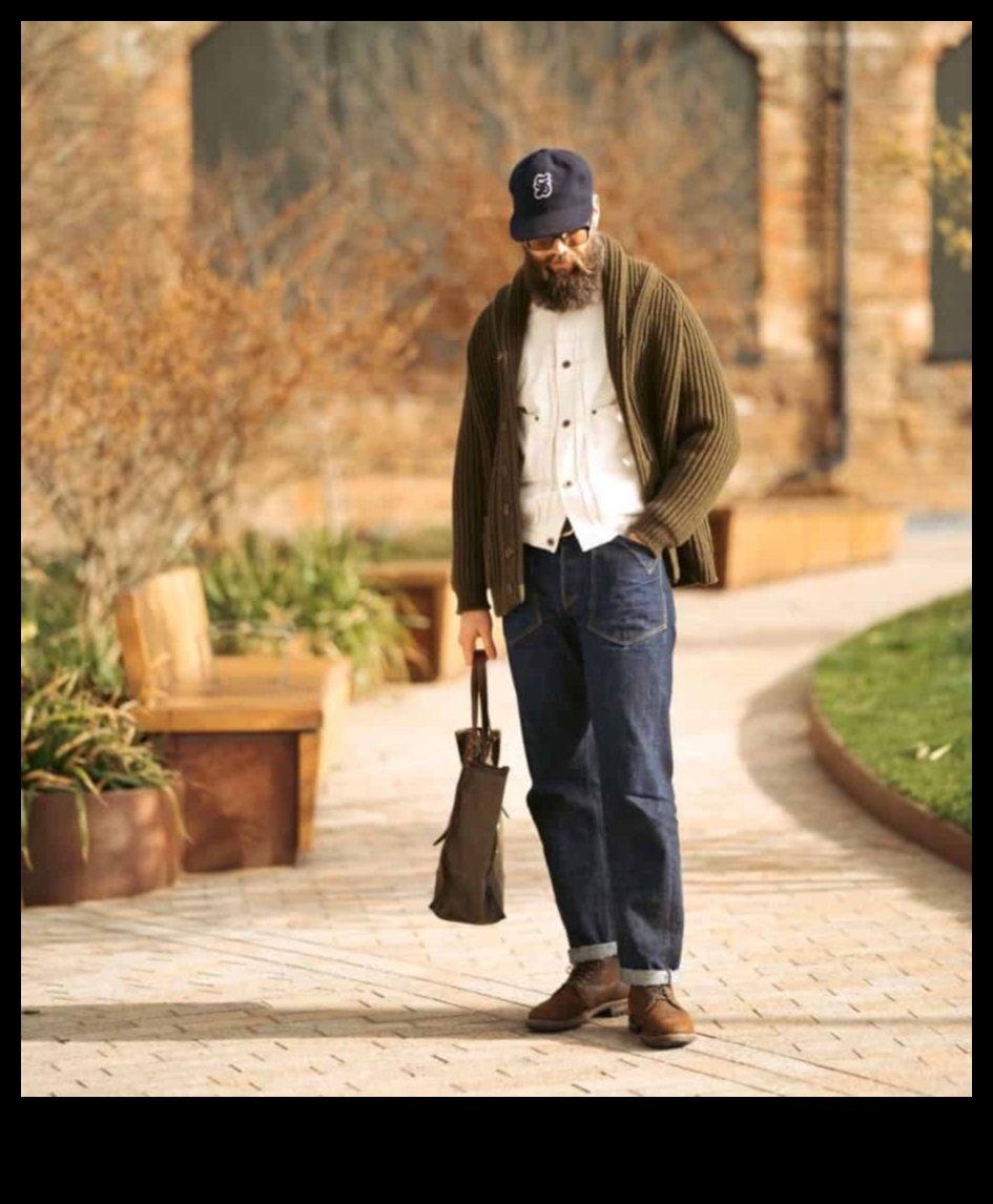 Streetwise izsmalcinātība: vīriešu mode, kas izstaro attieksmi