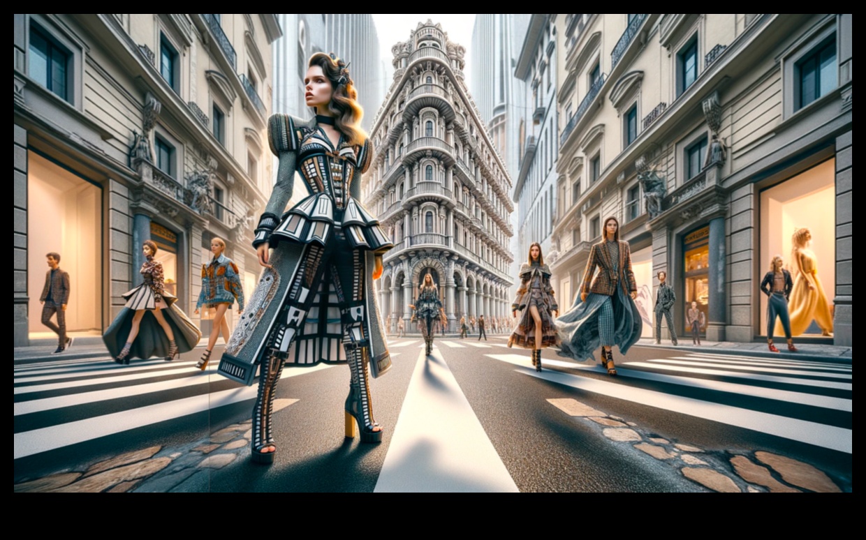 Modes saplūšana: tendenču apvienošana unikālam izskatam