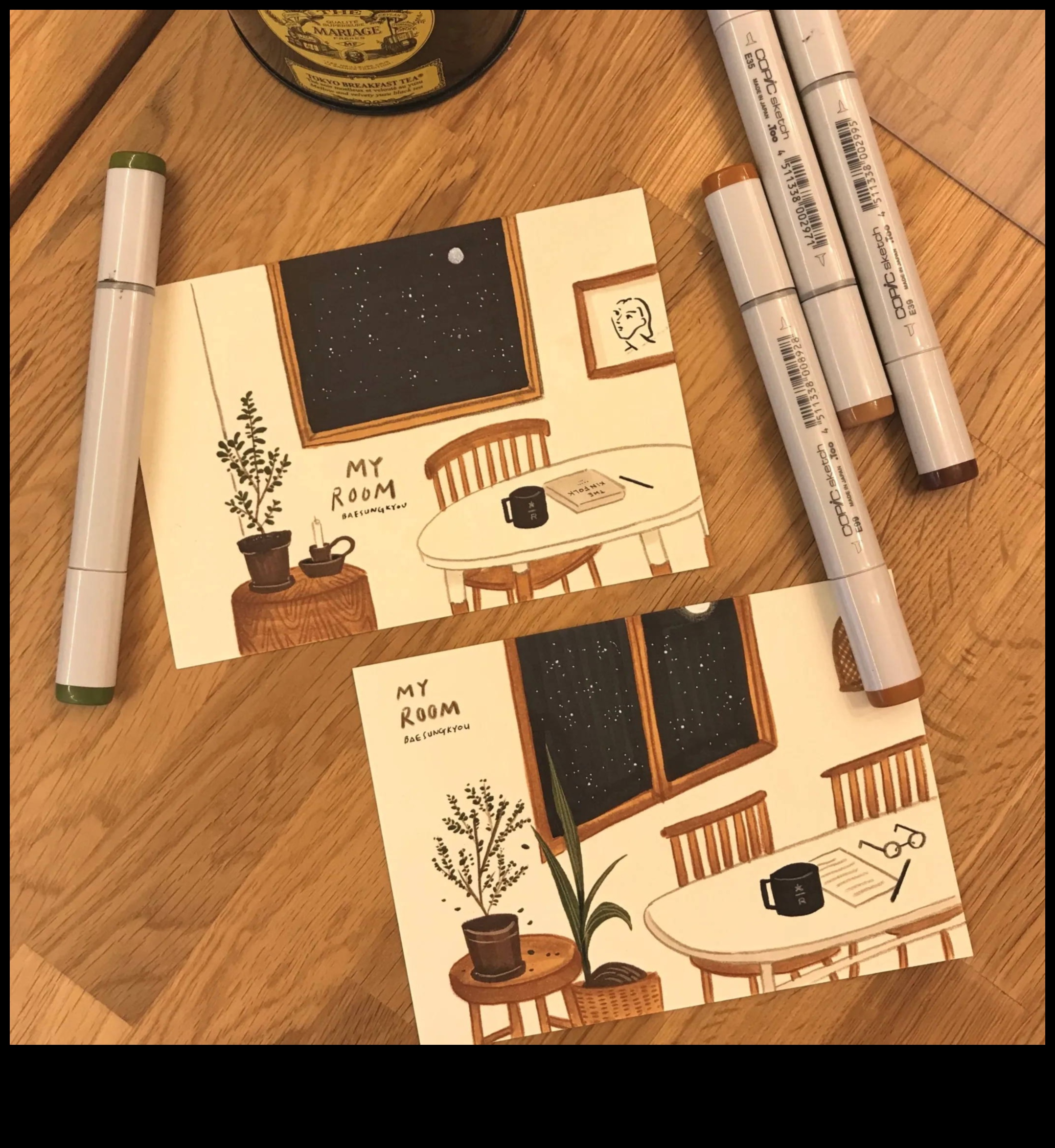 Precizitātes māksla: smalku detaļu iegūšana marķieru zīmējumos