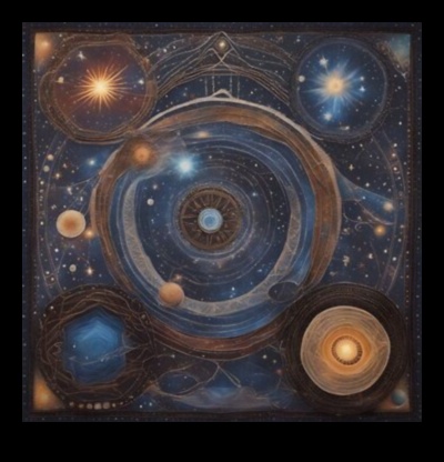 Debesu audekls: Astrālo zvaigžņu gobelēna gleznošana