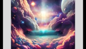 Debesu audekls: Astrālo zvaigžņu gobelēna gleznošana