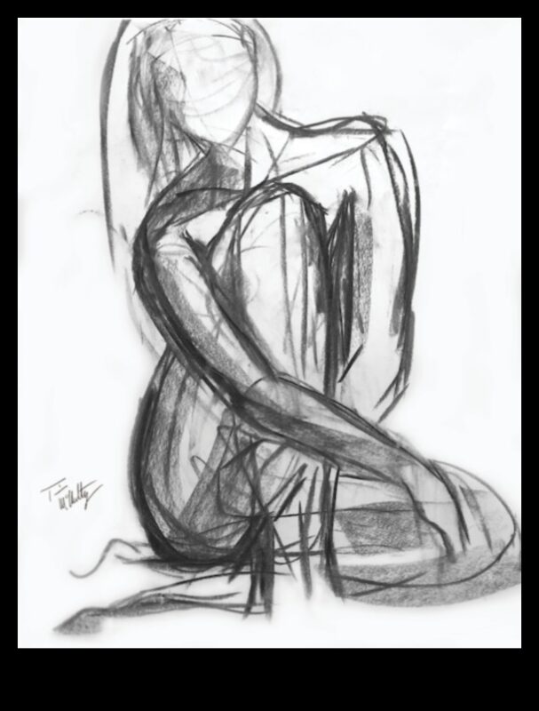 Drosmīgs un skaists: pārsteidzoši ogles zīmējumi ar iespaidu