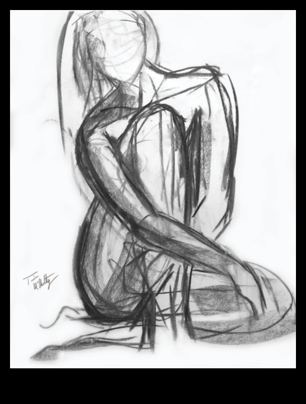 Drosmīgs un skaists: pārsteidzoši ogles zīmējumi ar iespaidu