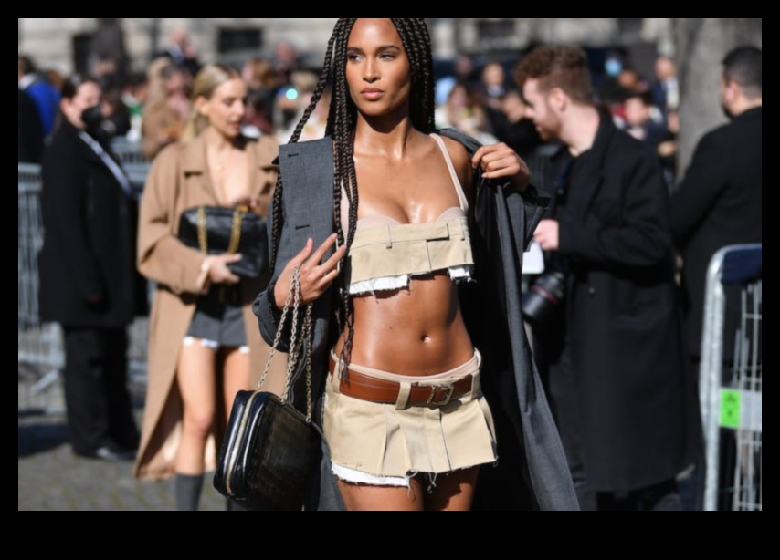 Modes saplūšana: tendenču apvienošana unikālam izskatam