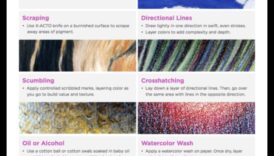 Spilgti radījumi: krāsaino zīmuļu tehnikas apgūšana