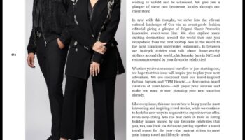 Krāšņa atpūta: bēgšana modes pasaulē