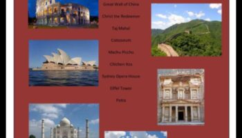 Pasaules brīnumi: liela ekskursija pa orientieriem