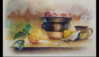 Mierīguma zīmēšana: Klusās dabas māksla