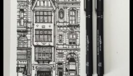 Pildspalvas precizitāte: precīzas detaļas iegūšana tintes zīmējumos