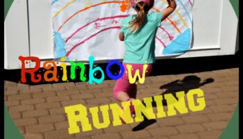 Varavīksnes stafetes skrējiens: krāsainas un enerģiskas vingrošanas rotaļas bērniem