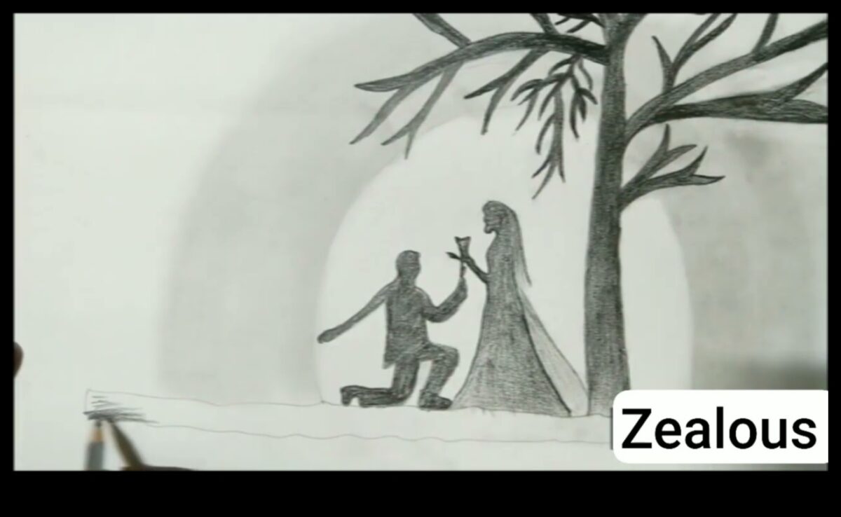 Zīmēšanas harmonija: līdzsvara un vienotības sasniegšana zīmuļa skicēs